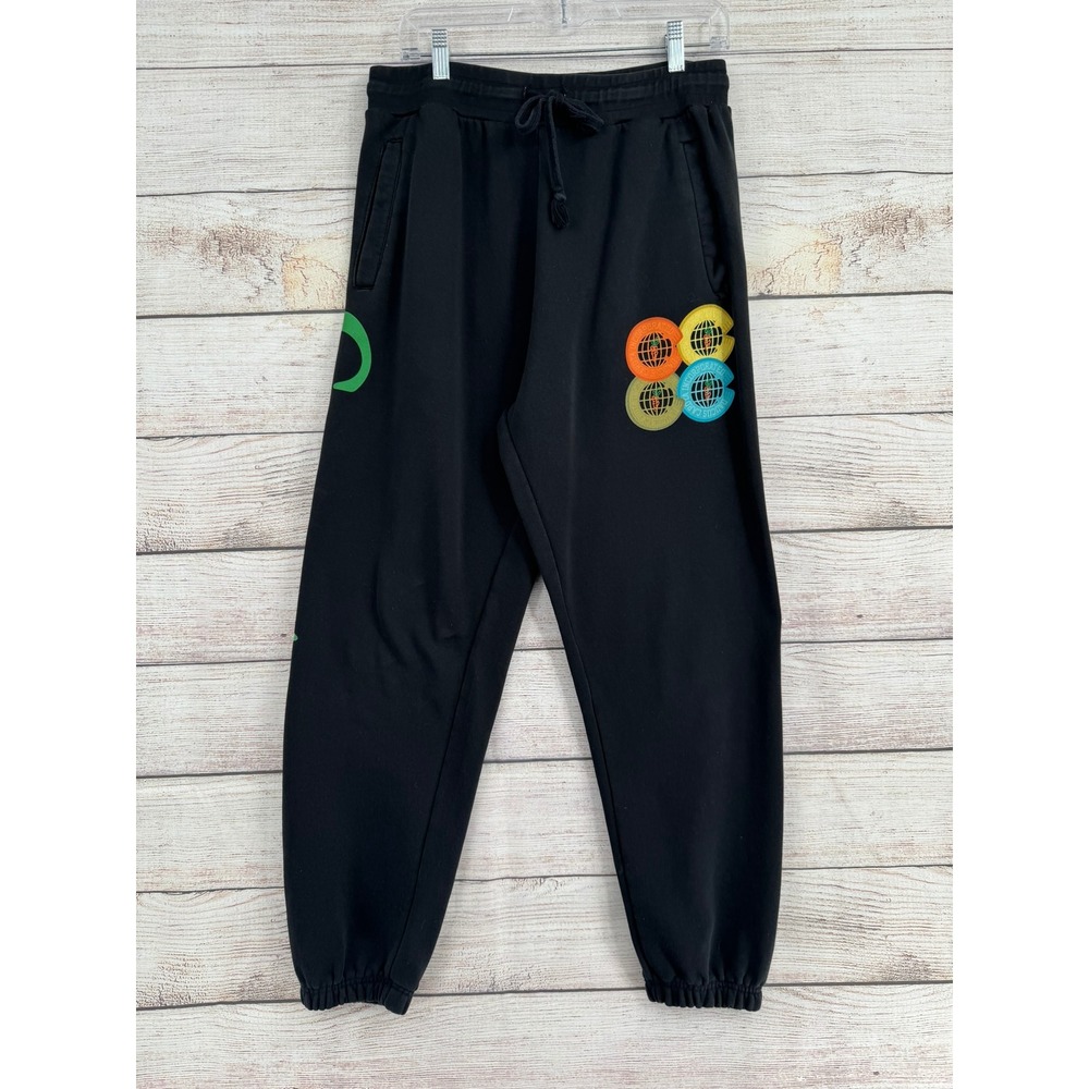 Carrots by Anwar Carrots Sweatpants Mens‎ Large Black Graphic Fleece Joggers
